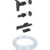 Waterform Anschlussset Icanset für Regentonne 5-teilig mit Schlauch