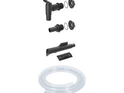 Waterform Anschlussset Icanset für Regentonne 5-teilig mit Schlauch