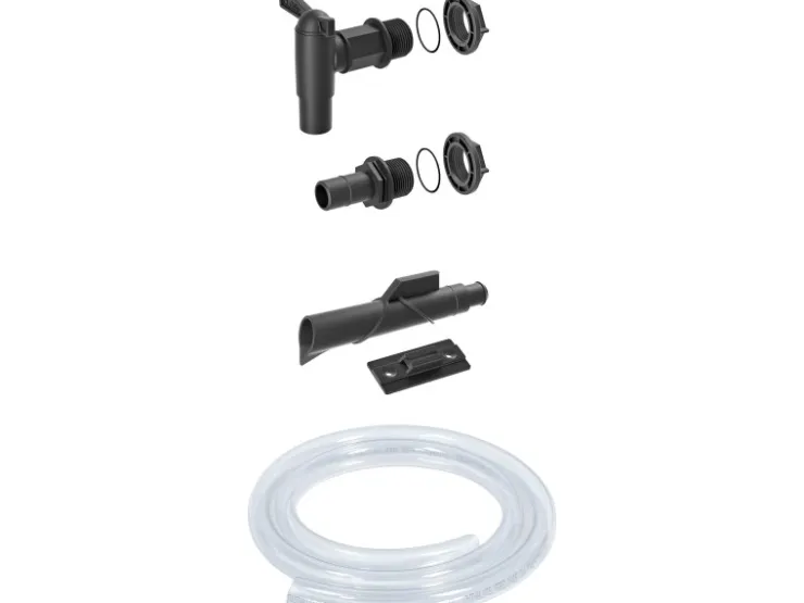 Waterform Anschlussset Icanset für Regentonne 5-teilig mit Schlauch