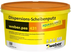 Saint-Gobain Weber weber.pas 431 Aquabalance Dispersions-Scheibenputz 2 mm 25 kg* Außen-Fassadenfarben