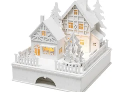 Weihnachtsdorf 3 LEDs Warmweiß* Kommode