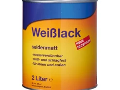Weißlack seidenmatt 2 l