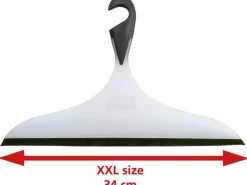 Wenko Badezimmerwischer XXL Loano Weiß-Schwarz* Reinigung