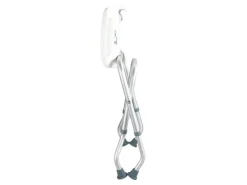Wenko Badhocker Secura klappbar Kunststoff 53,5 x 44,5-48,0 x 40-47 cm Weiß