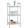 Wenko Badregal Style 3 Glasablagen Chrom
