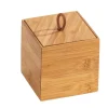 Wenko Bambus Box Terra S mit Deckel 0.45 l Bambus 9 x 9 x 9 cm natur* Stifte