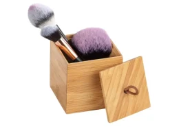 Wenko Bambus Box Terra S mit Deckel 0.45 l Bambus 9 x 9 x 9 cm natur* Stifte