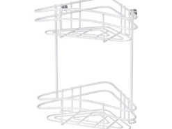 Wenko Eckregal Classic Plus 2 Etagen Weiß* Eckregale