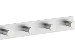 Wenko Hakenleiste Celano Quadro mit 4 Haken Edelstahl Rostfrei* Klebefolien