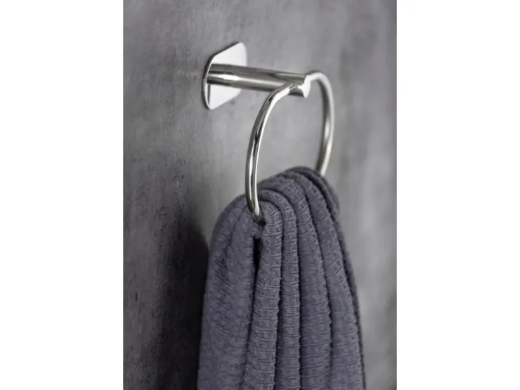 Wenko Handtuchring Turbo-Loc Edelstahl Orea Shine* Klebefolien