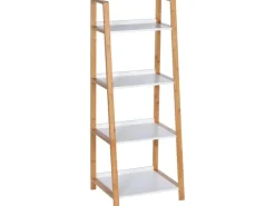 Wenko Regal Finja Bambus Braun mit 4 Etagen* Holzregale