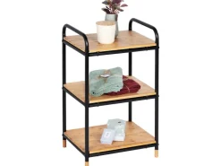 Wenko Regal Loft Bambus Braun mit 3 Etagen* Holzregale