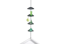 Wenko Teleskop-Duschecke Easy Silber* Eckregale