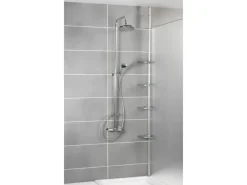 Wenko Teleskop-Duschecke Easy Silber* Eckregale