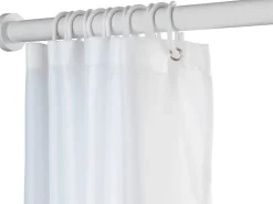 Wenko Teleskop-Duschvorhangstange Luz ausziehbar rostfrei 110 cm - 185 cm* Gardinenstangen