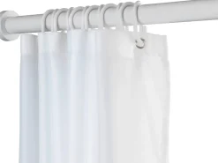 Wenko Teleskop-Duschvorhangstange Luz ausziehbar rostfrei 70 cm - 115 cm* Gardinenstangen