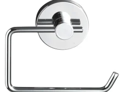 Wenko Vacuum-Loc Toilettenpapierhalter Milazzo Chrom-Weiß* Regal Weiß