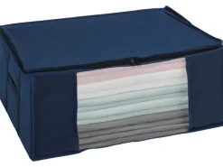 Wenko Vakuum Soft Box Air L Blau* Kissenbezüge|Bettwäsche