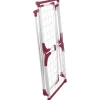 Wenko Wäscheständer Summer Dry Weiß-Pink 76 cm x 153 cm x 46 cm