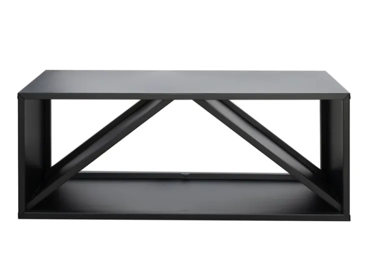 Westmann Kaminholzregal B x T x H: 104 cm x 34,5 cm x 40 cm Schwarz