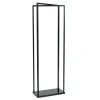 Westmann Stahl Kaminholzregal Xavier Schwarz 40x20x120 cm* Regale Schwarz|Holzregale