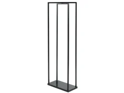 Westmann Stahl Kaminholzregal Xavier Schwarz 40x20x120 cm* Regale Schwarz|Holzregale