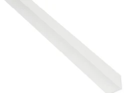 Winkelprofil gleichschenklig Kunststoff 25 mm x 25 mm x 2.000 mm* Regal Weiß