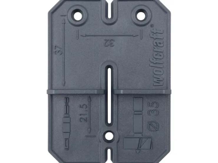 wolfcraft Scharnierloch-Set, Ø 35 mm 5-teilig* Schränke