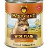 Wolfsblut Hunde-Nassfutter Wide Plain Adult Pferd mit Süßkartoffeln 800 g