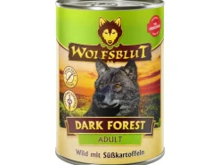 Wolfsblut Hunde-Nassfutter Dark Forest Adult Wild mit Süßkartoffeln 395 g* Hundebedarf
