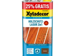 Xyladecor Holzschutz-Lasur 2in1 Promo matt 4 + 1 l* Holzfarben