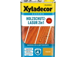 Xyladecor Holzschutz-Lasur 2in1 Eiche-Hell matt 2,5 l* Holzfarben