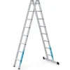 Zarges Mehrzweck-Klappleiter Combimaster X 2-teilig 2x8 Sprossen* Klapptritte