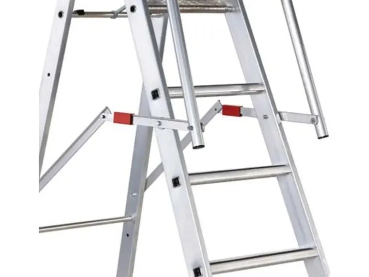 Zarges Stufenleiter ZAP Safemaster S mit Großer Plattform 5 Stufen