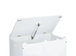 Zeller Kinder-Truhe Wolke mit Deckel MDF/Kiefer 60 cm x 34,5 cm x 56 cm Weiß
