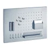 Zeller Memoboard mit Utensilien 50 cm x 35 cm x 1,5 cm Edelstahl