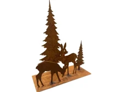 ZGM Rost Deko Reh-Landschaft* Dekorative Figuren